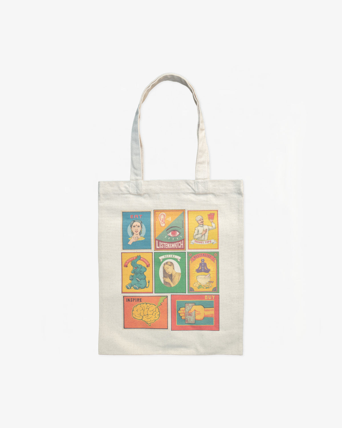 【TRANSIT STORE 限定価格】TRANSIT Kerala Tote Bag/ Illustration by Naoki Shoji