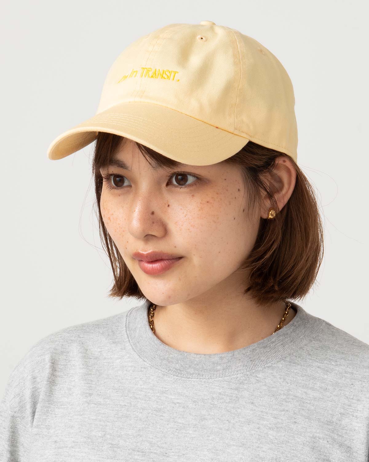 TRANSIT Cap Light Yellow(I'm in TRANSIT)