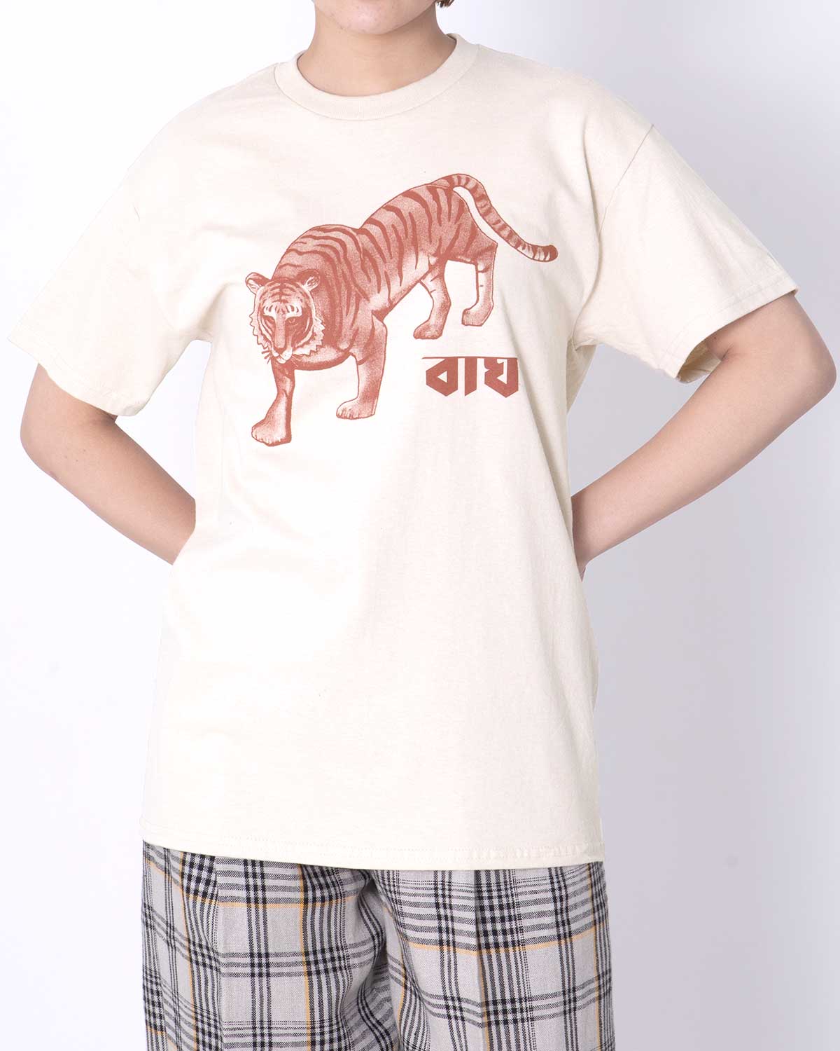 T-shirts Light Beige(Bengal Tiger)