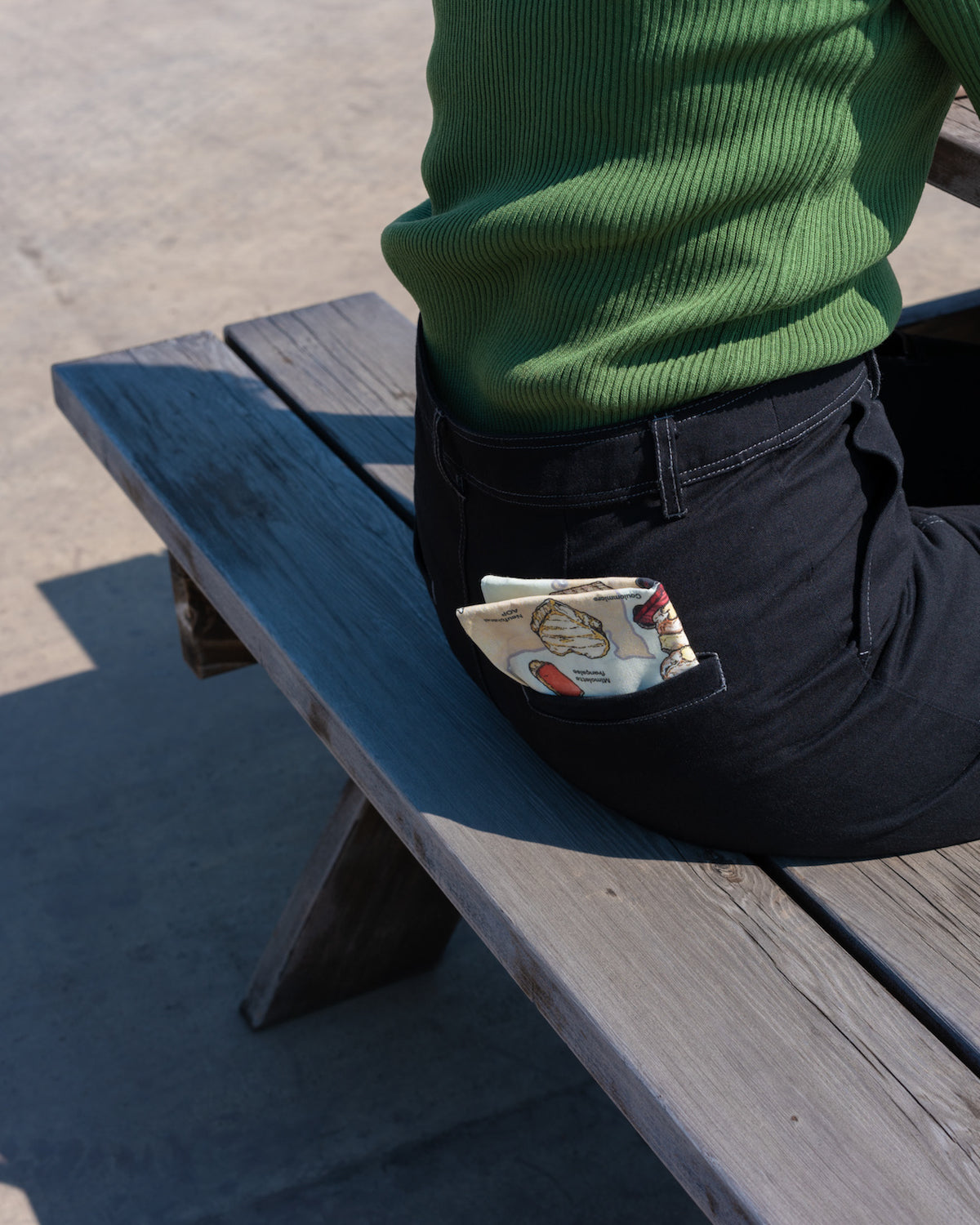 TRANSIT FRANCE Cheese Handkerchief