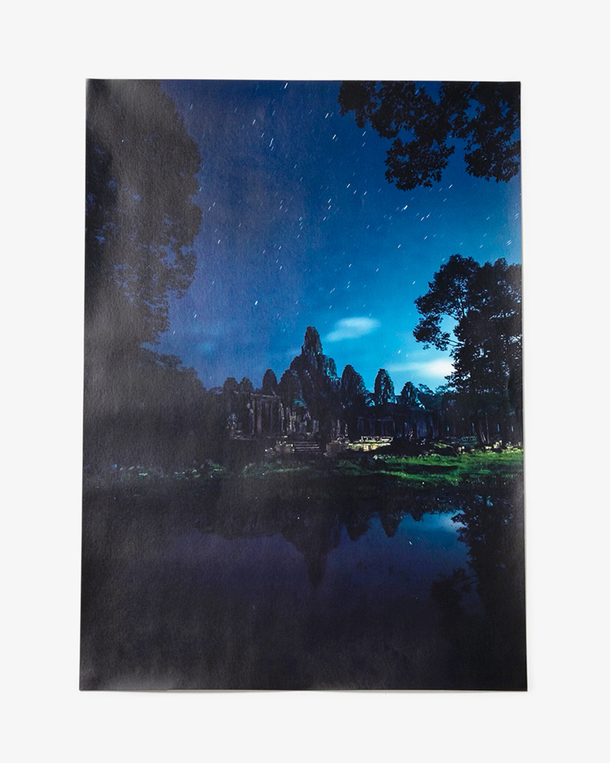 B3 Poster(Night at Angkor Thom)/ photo by 谷口京