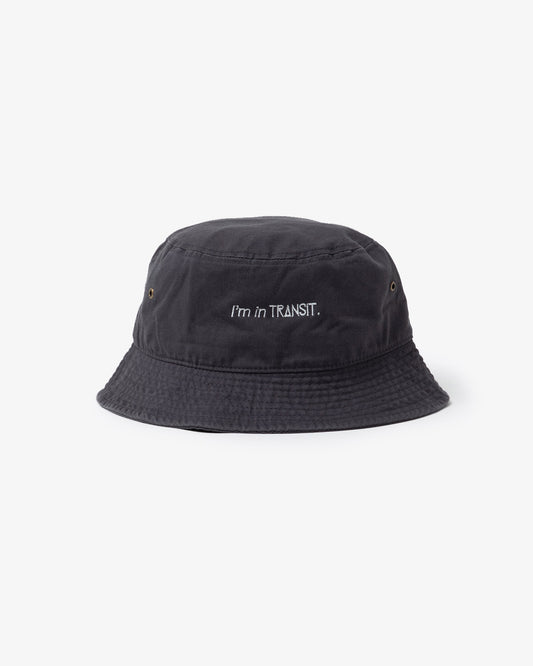 TRANSIT Bucket Hat（Charcoal）