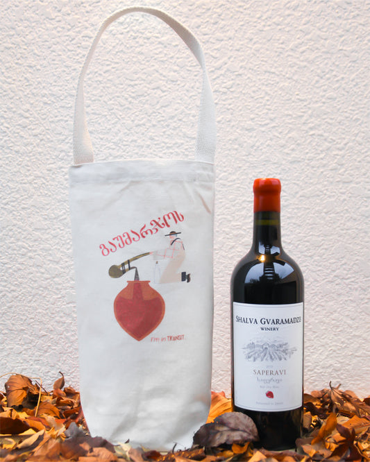 TRANSIT Wine Bottle Tote Bag